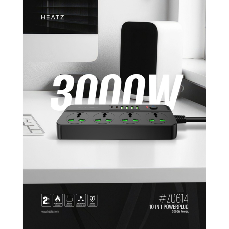 Heatz 10-in-1 Power Plug — 3