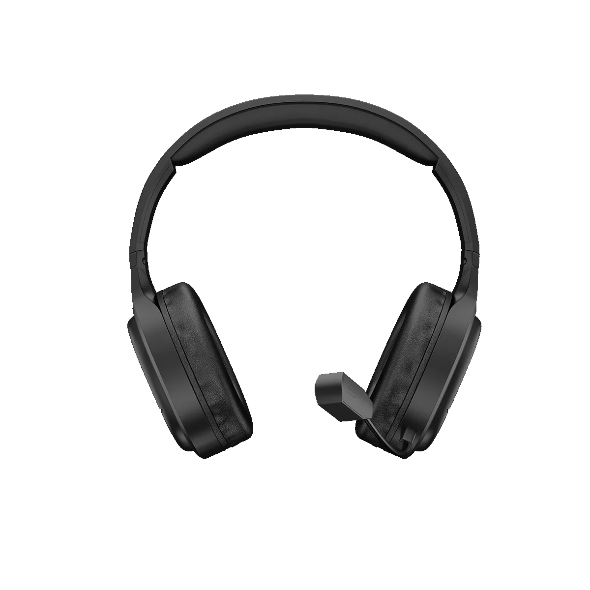 Heatz Gaming Headset 4-in-1, Wireless, Bluetooth , Foldable Microphone, RGB Light - Black — 3