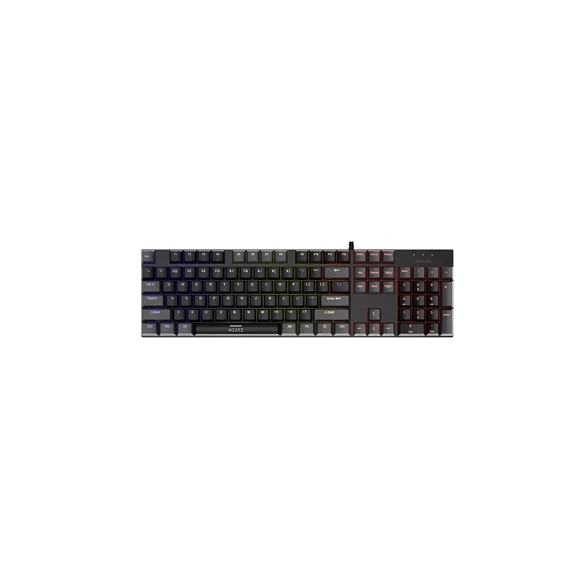 Heatz Mechanical Gaming Eng/ARB Keyboard- ZK33