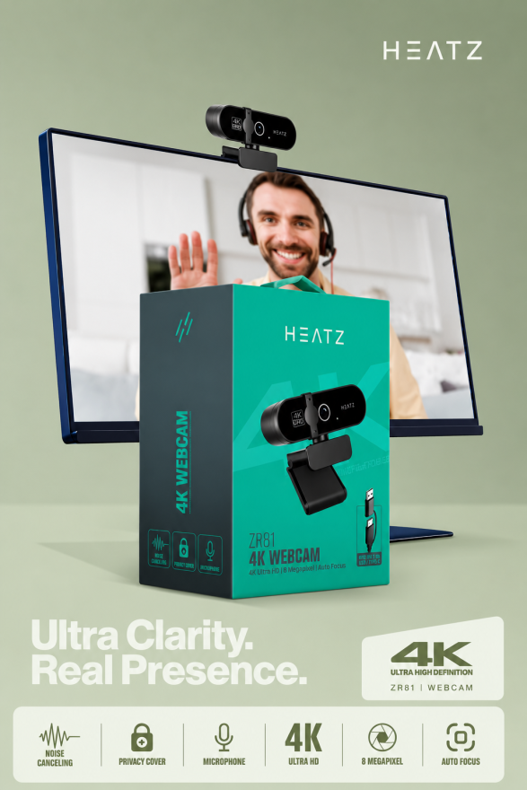 HEATZ 4K Webcam
