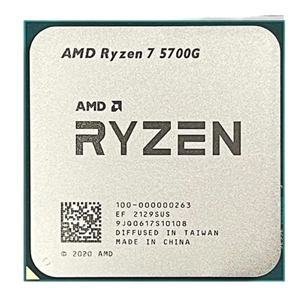 AMD Ryzen 7 5700G CPU 3.8 GHz AM4 Tray 100-1000000263 — 2
