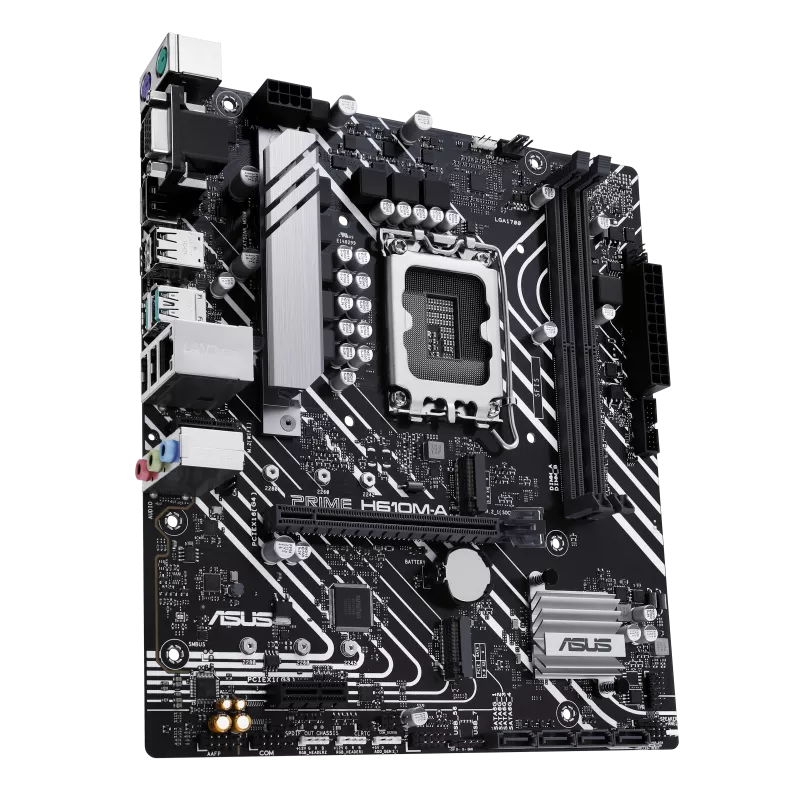 Asus Prime H610M-A D5-CSM LGA 1700, Intel 12th Gen, Micro-ATX Commercial Motherboard - 90MB1G20-M0EAYC — 5