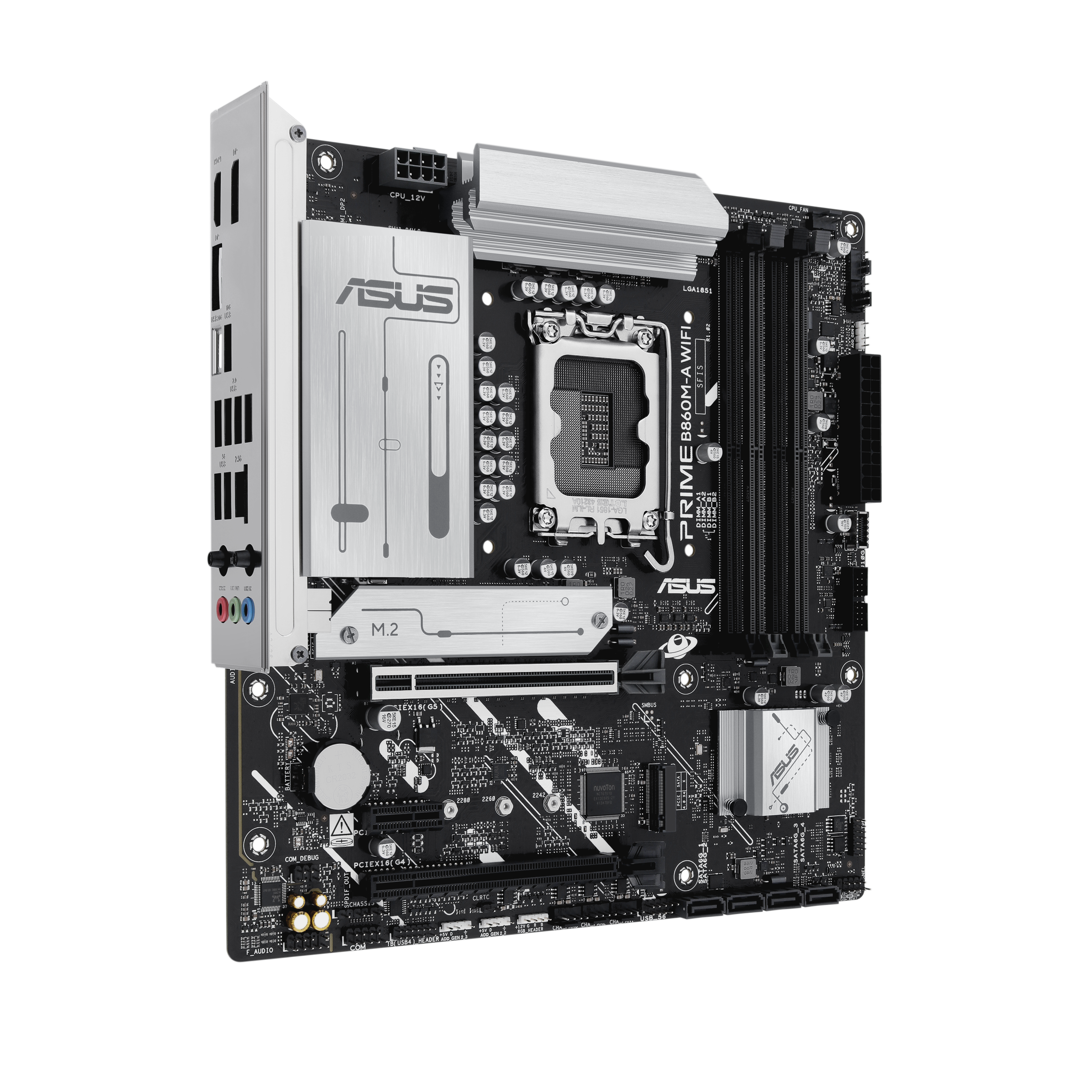 Asus Prime B860M-A WIFI LGA 1851 Micro-ATX DDR5 Motherboard - 90MB1JY0-M0EAY0 — 5