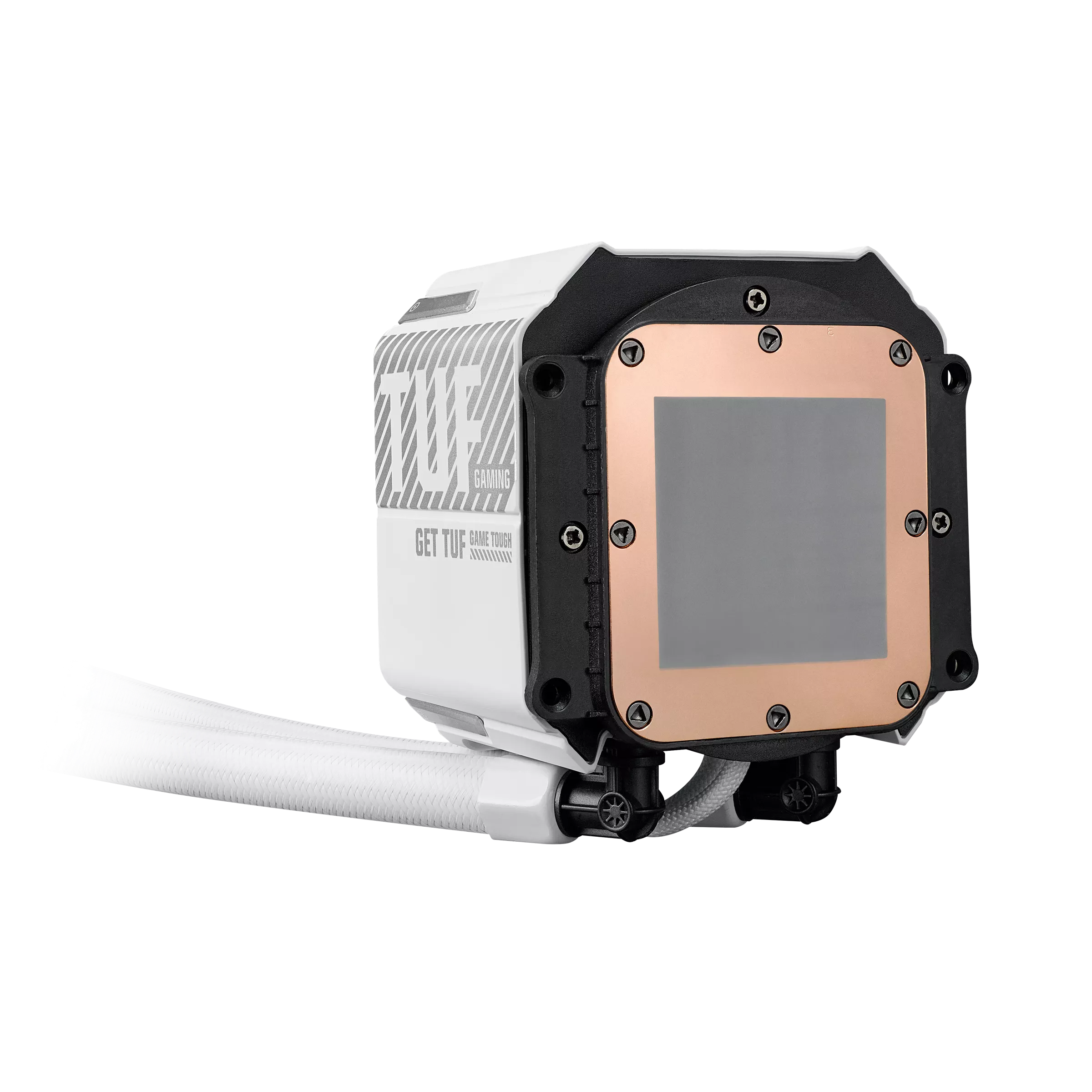Asus TUF Gaming LC III 360 ARGB LCD AIO Liquid CPU Cooler, Triple 120mm Fans - White - 90RC01A2-B0EAY0 — 2
