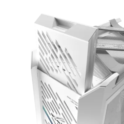 Asus ROG Strix Helios II GX601S EATX Mid-Tower Gaming PC Case - White — 6