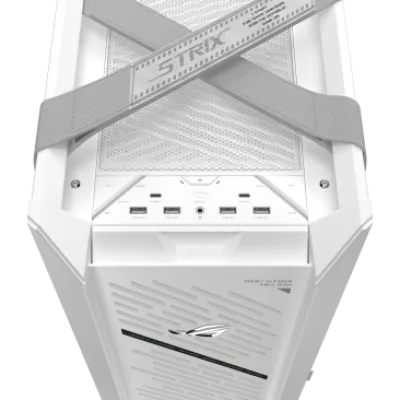 Asus ROG Strix Helios II GX601S EATX Mid-Tower Gaming PC Case - White — 7