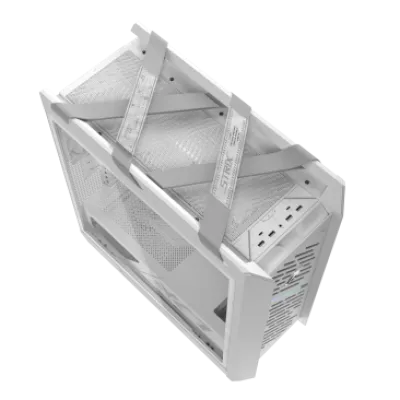 Asus ROG Strix Helios II GX601S EATX Mid-Tower Gaming PC Case - White — 8