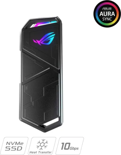 Asus ROG Strix Arion Lite M.2 NVMe SSD External Portable Enclosure - 90DD02H0-M09010 — 2