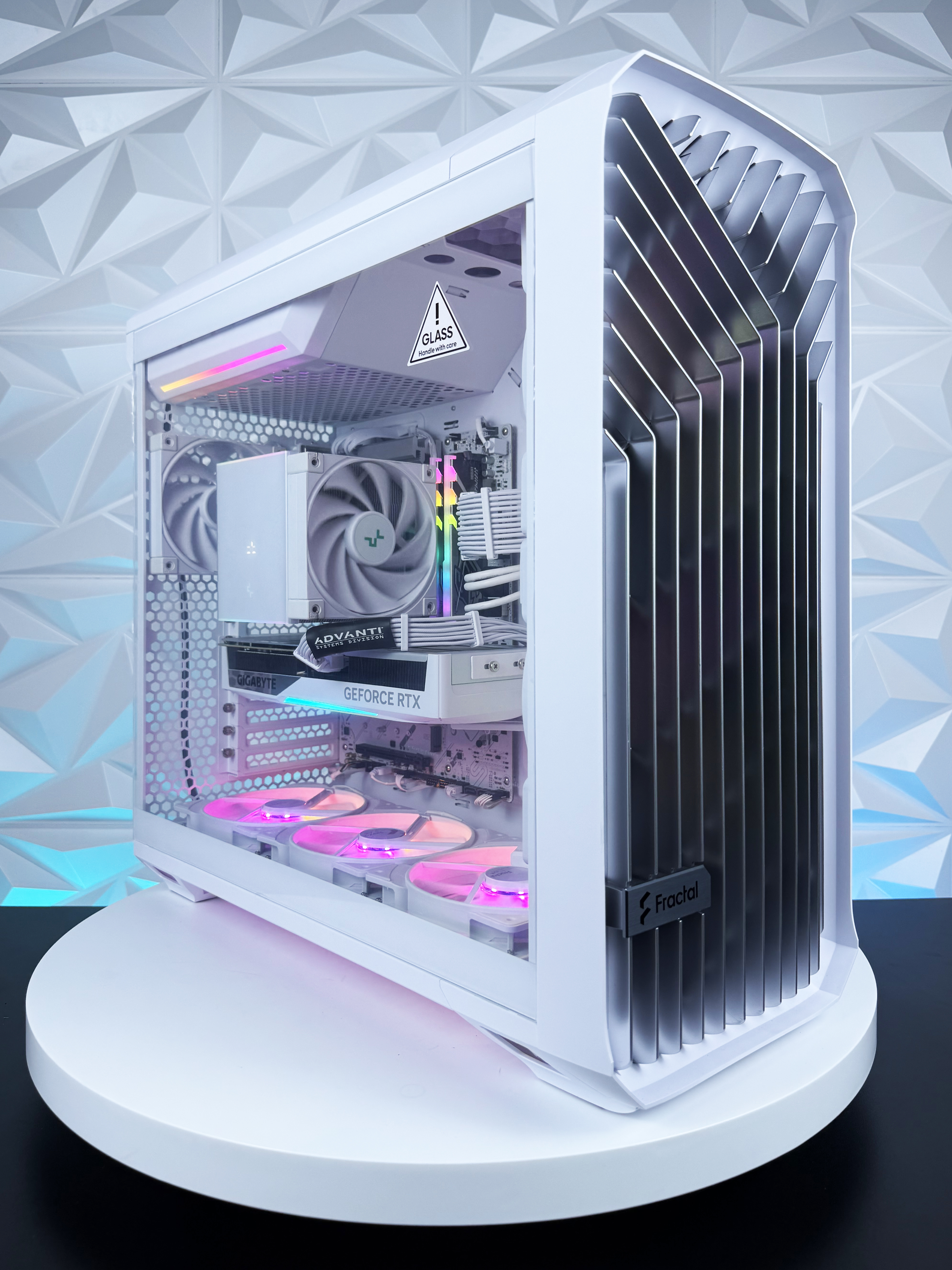 ADVANTI System NVIDIA GeForce RTX5070TI With 8700F White: AMD Ryzen 7 8700F, NVIDIA GeForce RTX5070TI 16GB, 32GB DDR5 RAM, 1TB NVME SSD,850W PSU-ONE YEAR WARRANTY-ADVSYS 31099 — 7