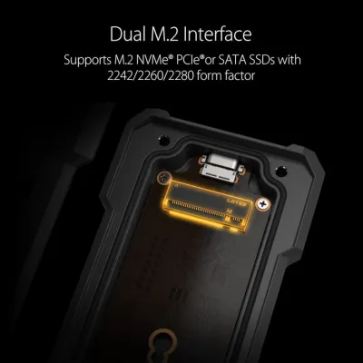 ASUS TUF Gaming A1 M.2 NVMe External SSD Enclosure — 4