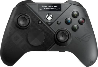 Asus ROG GD300X Raikiri Pro Xbox Gaming Controller - OLED Display, USB-C/2.4GHz Wireless/Bluetooth, Black