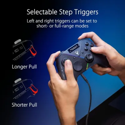 Asus ROG GD300X Raikiri Pro Xbox Gaming Controller - OLED Display, USB-C/2.4GHz Wireless/Bluetooth, Black — 5