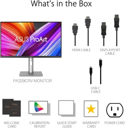 Asus ProArt Display PA329CRV 31.5" 4K IPS 60Hz Professional Monitor — 8