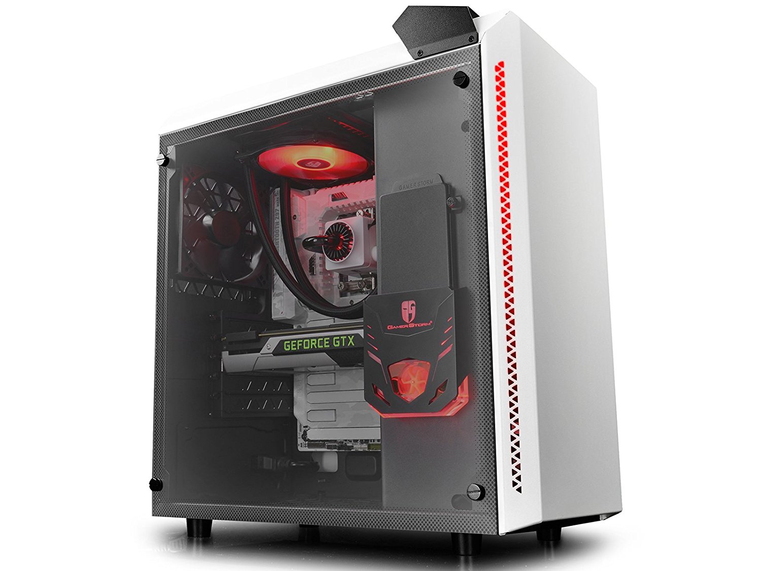 Deepcool Baronkase Liquid Gaming Case - White — 2