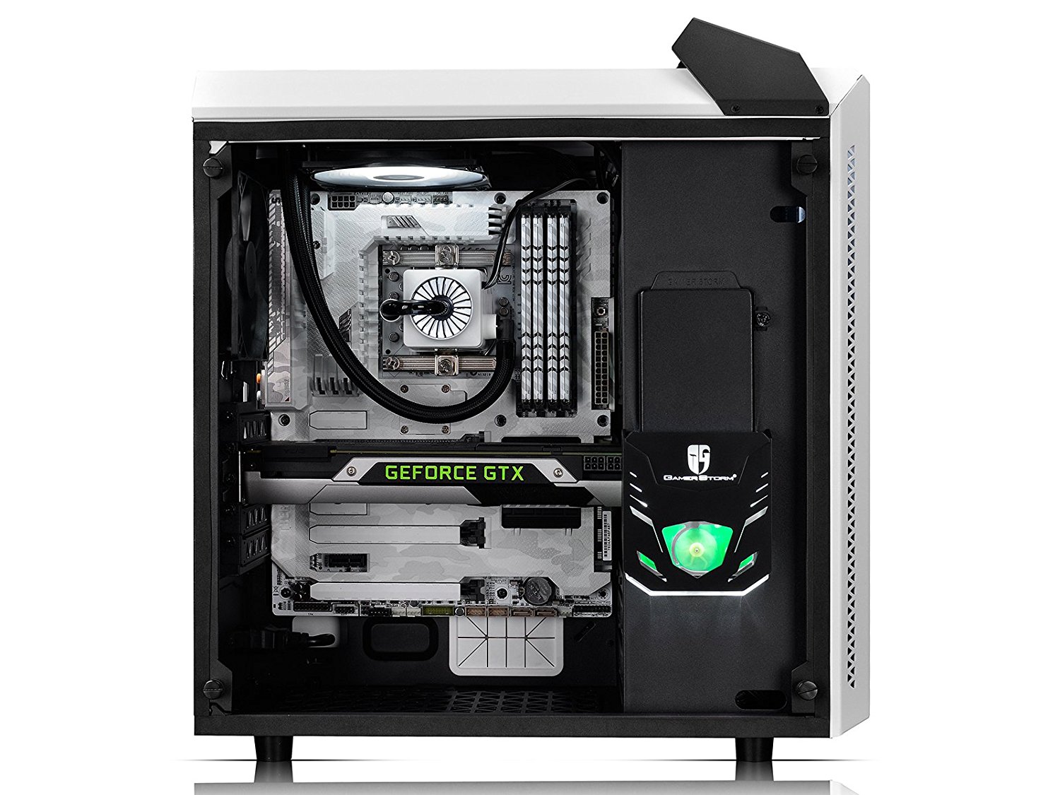 Deepcool Baronkase Liquid Gaming Case - White — 3