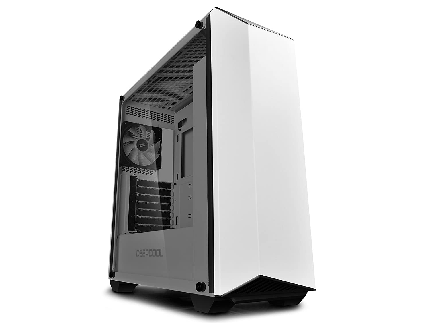 Deepcool Earlkase RGB WH White Steel / Plastic / Tempered Glass ATX Mid Tower Computer Case