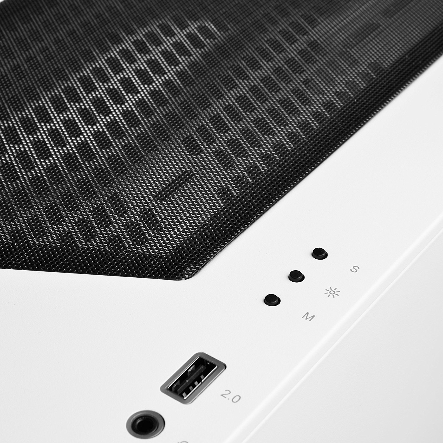 Deepcool Earlkase RGB WH White Steel / Plastic / Tempered Glass ATX Mid Tower Computer Case — 5