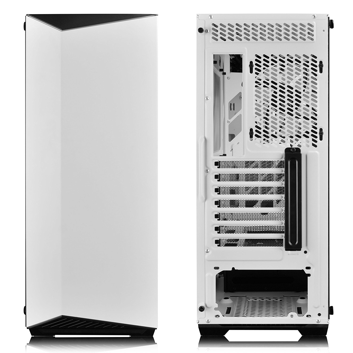 Deepcool Earlkase RGB WH White Steel / Plastic / Tempered Glass ATX Mid Tower Computer Case — 6
