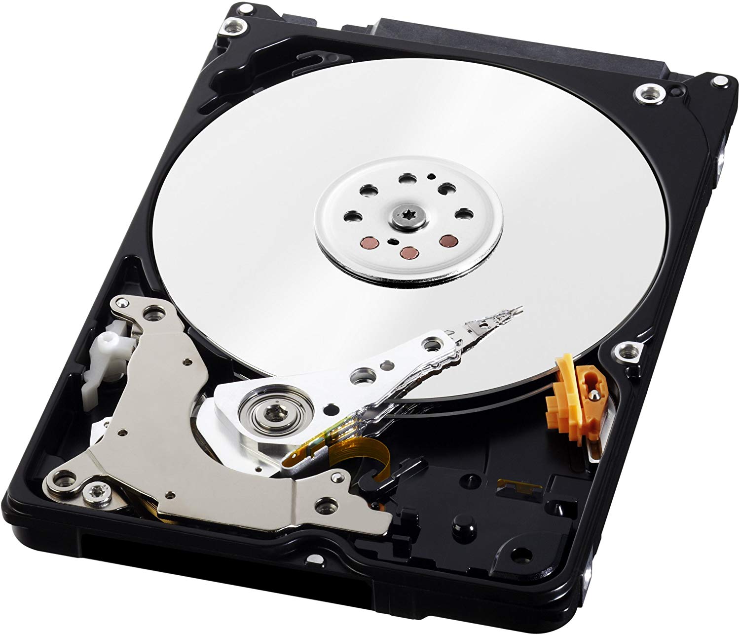 Western Digital 2TB Blue 5400 RPM SATA 6 Gb/s, 128 MB Cache, 2.5" Internal Hard Drive - WD20SPZX — 2