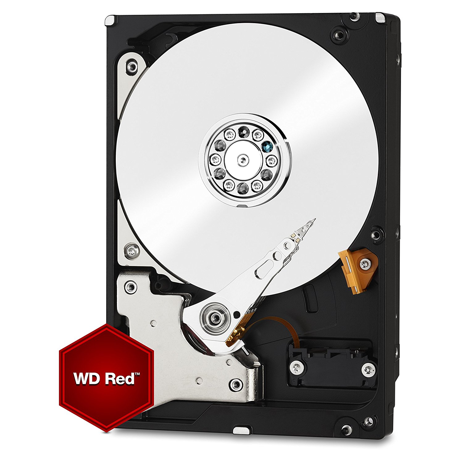 Western Digital Red 6TB NAS 3.5" SATA 6 Gb/s, 64MB Cache Hard Drive — 3