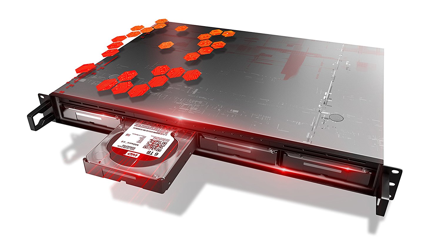 Western Digital Red 6TB NAS 3.5" SATA 6 Gb/s, 64MB Cache Hard Drive — 5
