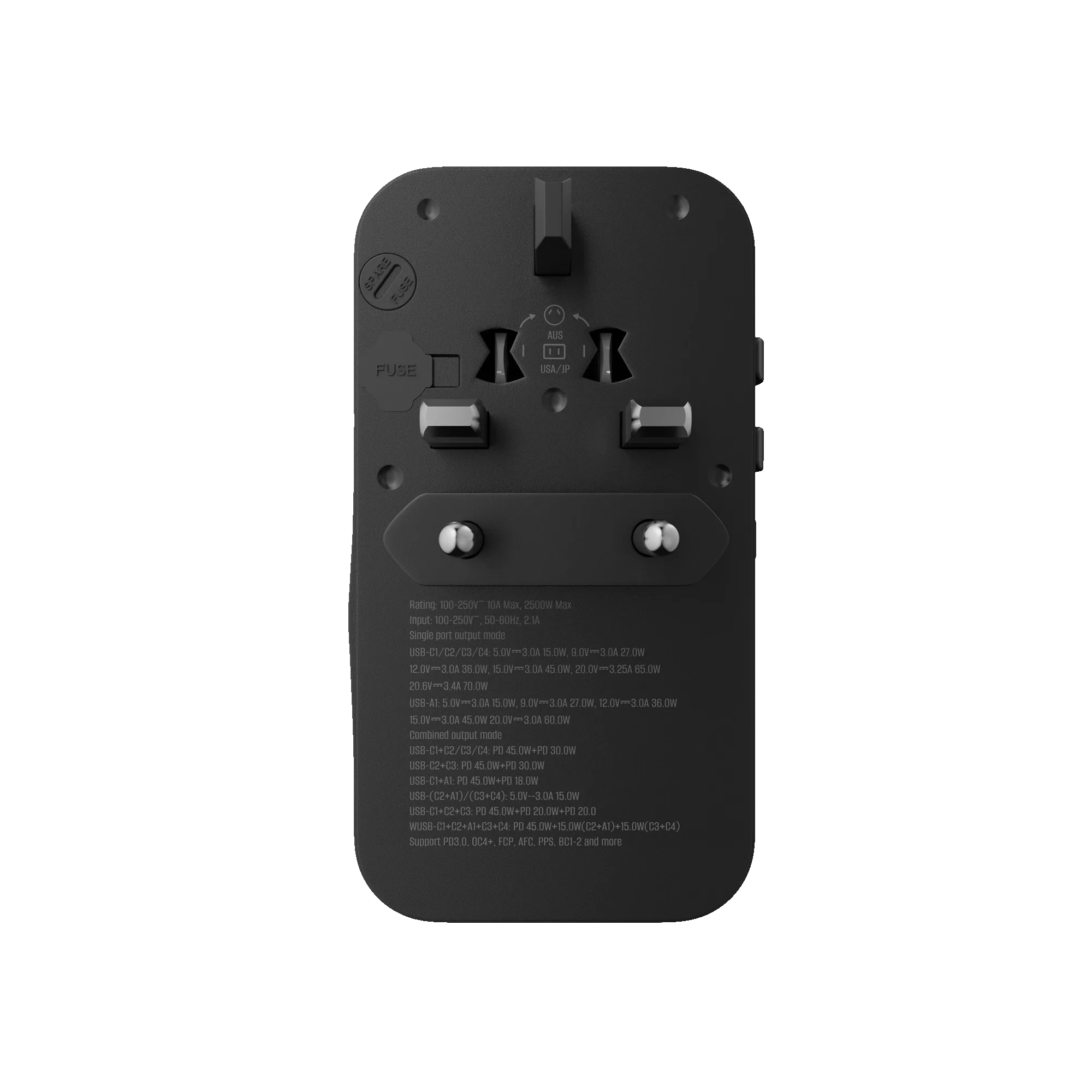 Heatz 35W Universal Travel Adapter Charger- ZA59 — 3