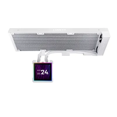 Lian Li HydroShift II LCD-S 360CL AIO RGB LCD Display CPU Liquid Cooler - White - G89.GHS2LCDS36CW.00 — 4