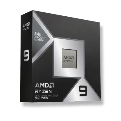 AMD Ryzen 9 9950X3D2 Dual Edition AM5 Desktop Processor, 16 Cores & 32 Threads, Up to 5.6 GHz Max Boost Clock, Integrated AMD Radeon Graphics, 256 Max Memory- 100-100001978WOF