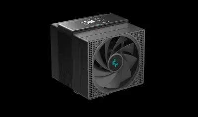 DeepCool ASSASSIN IV VC VISION CPU Cooler, 140/120mm FDB Fans - Black - R-ASN4-BKNVMD-G — 5