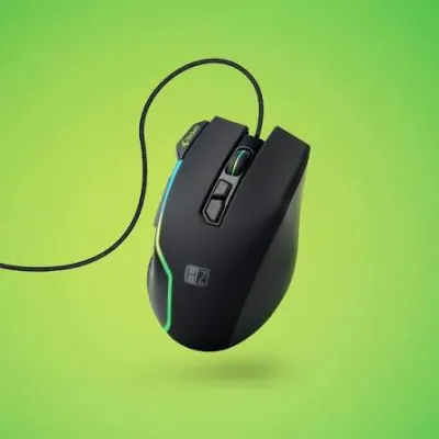 Heatz Wired Gaming Mouse ,with RGB Lights Gaming Mouse- ZM54