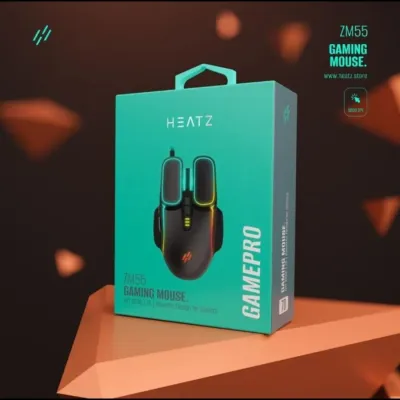 Heatz Wired Gaming Mouse- Zm55