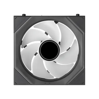 Lian-Li UNI FAN SL-INF FLEX Standard Blade Case Fan with Controller, 120mm Fan Size, 2300 RPM Fan Speed, 67 CFM Airflow, Fluid Dynamic Bearing, PBT/PC Material, Pack of 3, Black- G9F.12SLIN1F3B.00 — 3