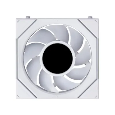 Lian-Li UNI FAN SL-INF FLEX Standard Blade Case Fan with Controller, 120mm Fan Size, 2300 RPM Fan Speed, 67 CFM Airflow, Fluid Dynamic Bearing, PBT/PC Material, Pack of 3, White - G9F.12SLIN1F3W.00 — 4