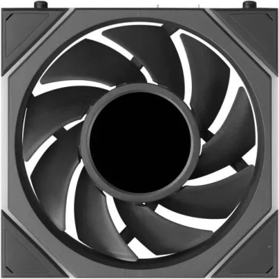 Lian-Li UNI FAN TL LCD FLEX Standard Case Fan with out controller, 120mm Fan Size, 1900 RPM Fan Speed, 66 CFM Airflow, Fluid Dynamic Bearing, PBT / PA66 Material, Pack of 3, Black - G9F.12TLLCD1F3B.00 — 6
