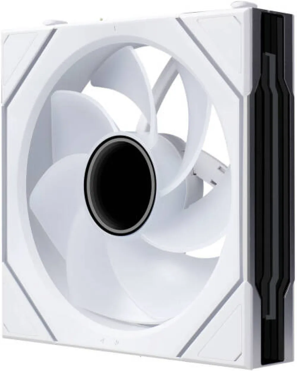 Lian-Li UNI FAN SL-INF FLEX Reverse Blade Case Fan with Controller, 120mm Fan Size, 2200 RPM Fan Speed, 65.7 CFM Airflow, Fluid Dynamic Bearing, PBT/PC Material, Pack of 3, White- G9F.12RSLIN1F3W.00
