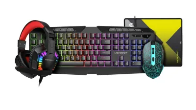Microdigit® RAIDER 4-in-1 Gaming Combo- MRG180CK — 3
