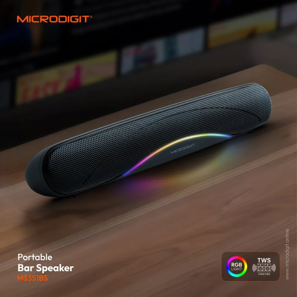 MICRODIGIT Portable Bar Speaker- MS351BS