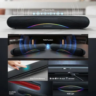 MICRODIGIT Portable Bar Speaker- MS351BS — 4