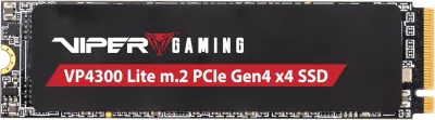 Patriot Viper VP4300 Lite 1 TB PCIe Gen4 x4 M.2 2280 Gaming SSD- VP4300L1TBM28H — 2