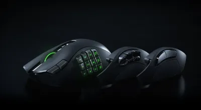 Razer Naga V3 Pro MMO Wireless Gaming Mouse with Swappable Side Plates-RZ01-05660100-R3G1