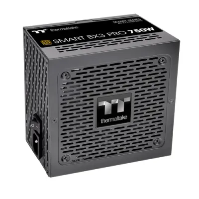 Thermaltake Smart BX3 Pro Power Supply, 750W Power, 80 Plus Bronze, Non-Modular, ATX 3.1, PCIe 5.1 12V-2x6, 120mm FDB Fan, Smart Zero Fan, OCP/OVP/UVP/OPP/SCP/OTP, Black - PS-SPD-0750NNFABK-7 — 2