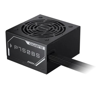 GIGABYTE GP-P750BS Non-Modular Power Supply, 80 Plus Bronze Efficiency, 120mm Silent Fluid Dynamic Bearing Fan, Active PFC, ATX 12V, Single +12V Rail, Black — 2
