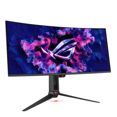Asus ROG Swift OLED PG34WCDN gaming monitor 34-inch Tandem RGB QD-OLED with BlackShield™ film, 360Hz refresh rate, 0.03ms (GTG), G-SYNC® compatibility, custom heatsink, OLED Care Pro- 90LM0CU0-B01971 — 3