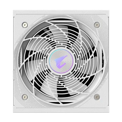 GIGABYTE AORUS ELITE P850W 80+ Platinum Modular PCIe 5.0 Power Supply, Intel Form Factor ATX 12V v3.0, 850W Capacity, 120mm FDB Fan, 60-50 Hz Input Frequency, Ice white- GP-AE850PM-PG5-ICE — 4
