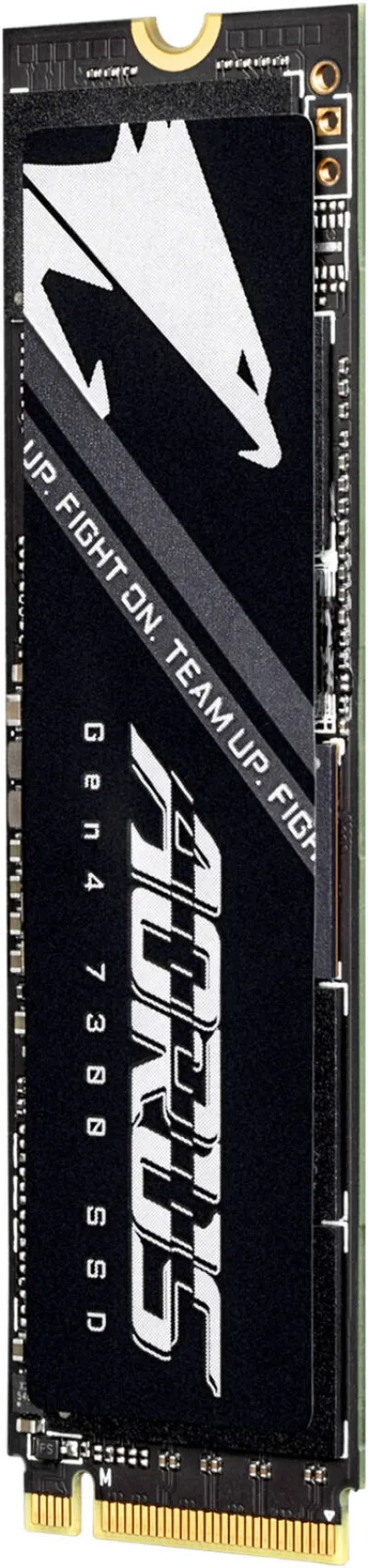GIGABYTE AORUS 2TB Capacity, Gen4 7300 SSD Storage w/o Heat Spreader, PCI-Express 4.0 x4, NVMe 1.4 Interface, M.2 2280 Form Factor, Up to 7300 MB/s Read & Up to 6850 MB/s Write-AG4732TB — 2