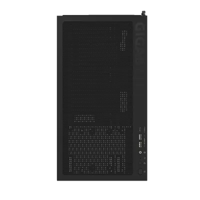 GIGABYTE C500 ATX Computer Case, 410MM/BL ST ATX GPU, Mid Tower Form Factor, RGB Lighting, 3.5" Drive Support, Pre-installed Fan, Built-In Cable Management, Black- GB-C500P-ST-ATX — 5