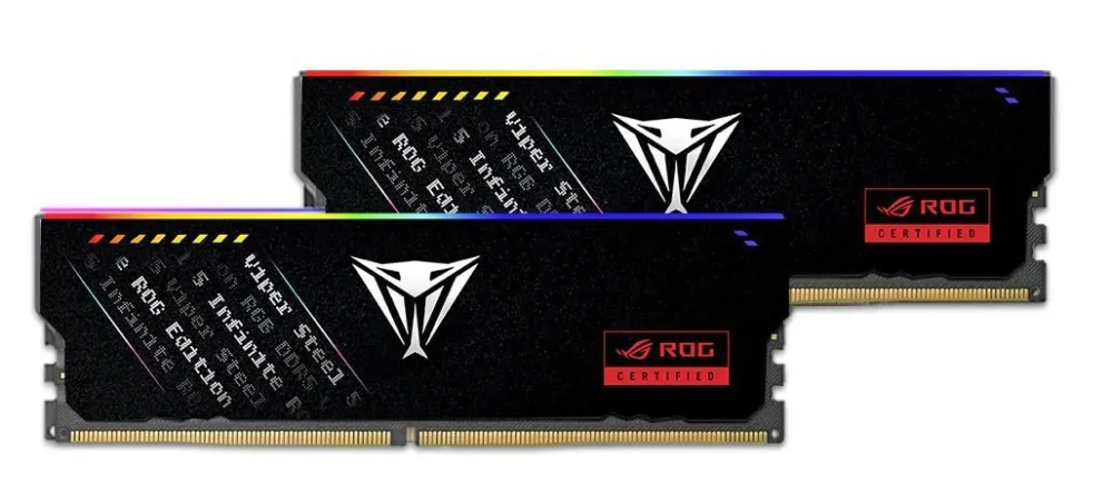 PATRIOT Viper Steel 5 Infinite RGB DDR5 32GB(2*16GB) ROG Edition​- VIR532G6036KRG