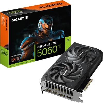 GIGABYTE GeForce RTX 5060 Ti WINDFORCE OC 8G - BLK