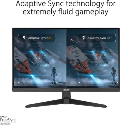Asus TUF Gaming VG249Q3A-W 23.8" FHD Fast IPS 180Hz Gaming Monitor - White - 90LM09B2-B01170 — 3