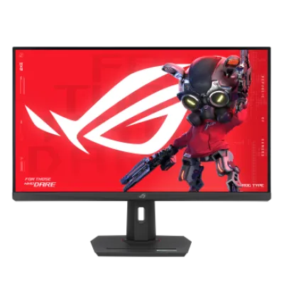 ASUS ROG Strix XG32UCG Gaming Monitor 32-inch 3840x2160, dual mode (4K 160Hz/ FHD 320Hz), 0.3ms (minimum), Fast IPS, Extreme Low Motion Blur Sync, USB Type-C, G-Sync compatible, DisplayWidget Center, tripod socket, HDR, Aura- 90LM0B01-B01171